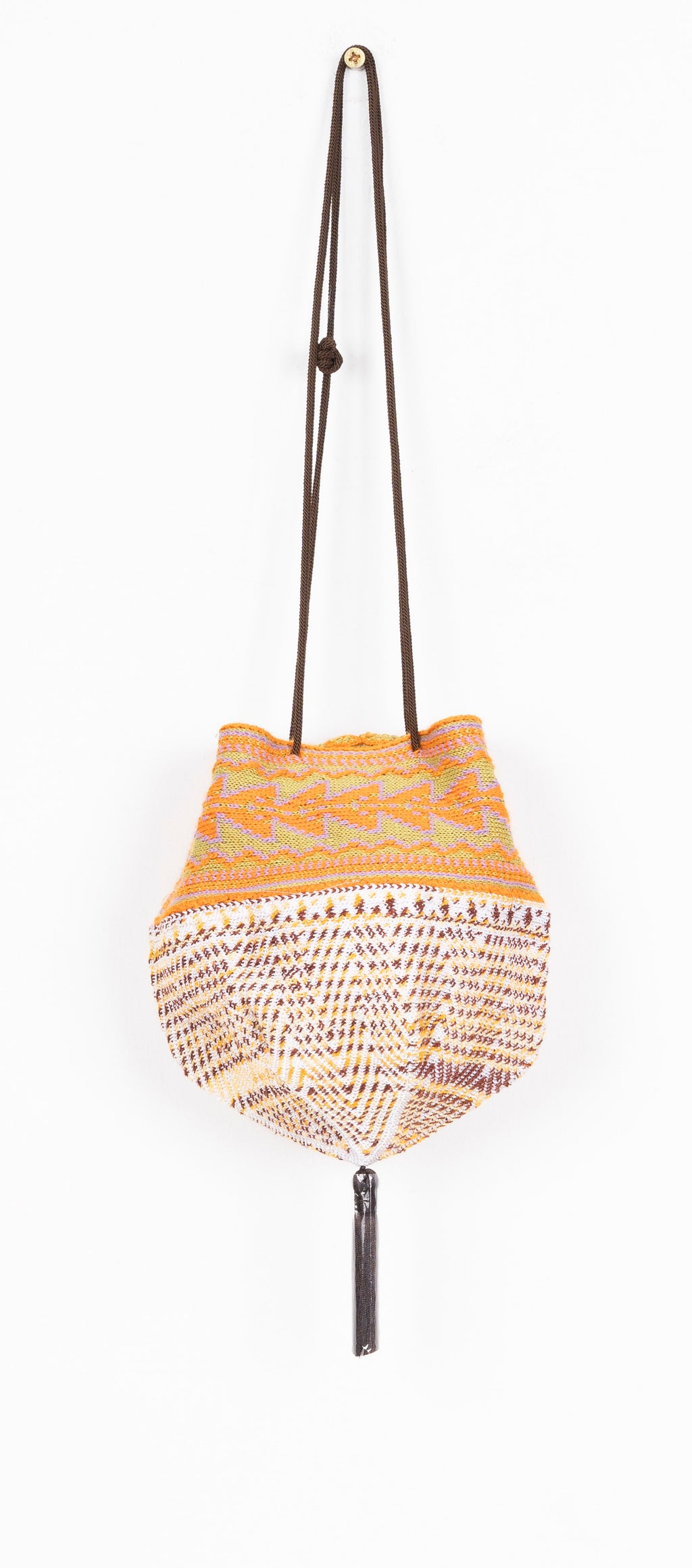 ETNIC POUCH NARANJA Y MARRONES