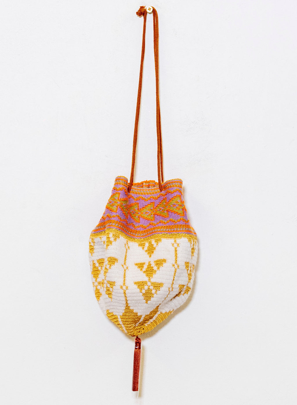ETNIC POUCH NARANJA Y AMARILLO