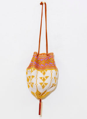 ETNIC POUCH NARANJA Y AMARILLO