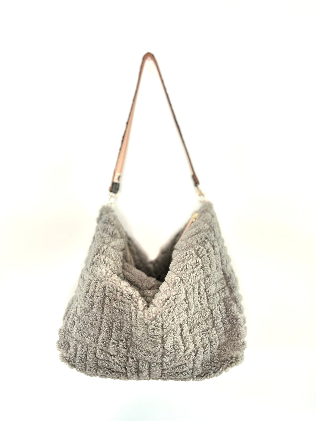 TEDDY BAG GRIS L