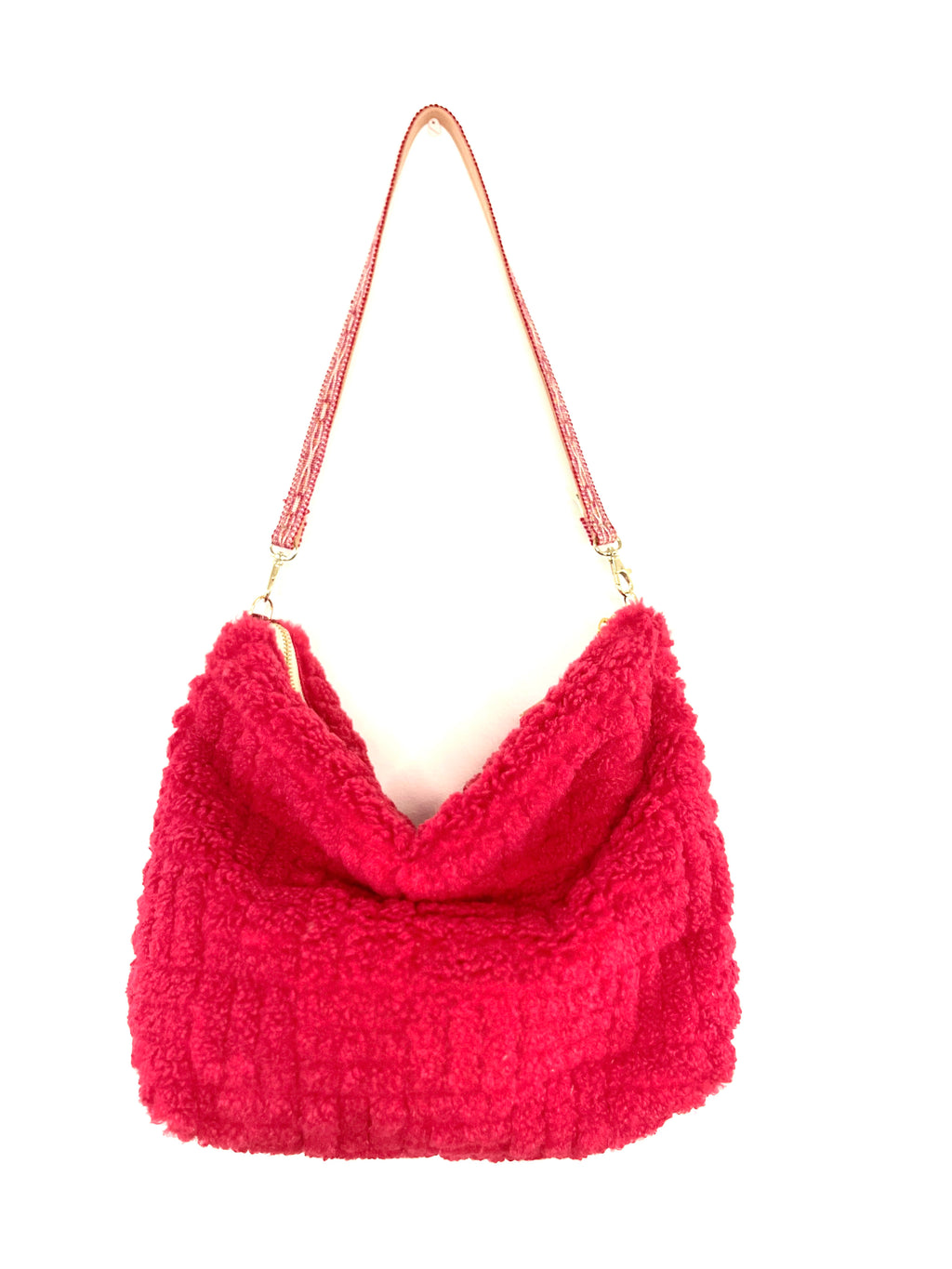 TEDDY BAG ROJO FRESA L