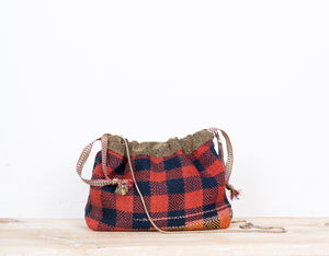 KILIM POUCH CUADROS L