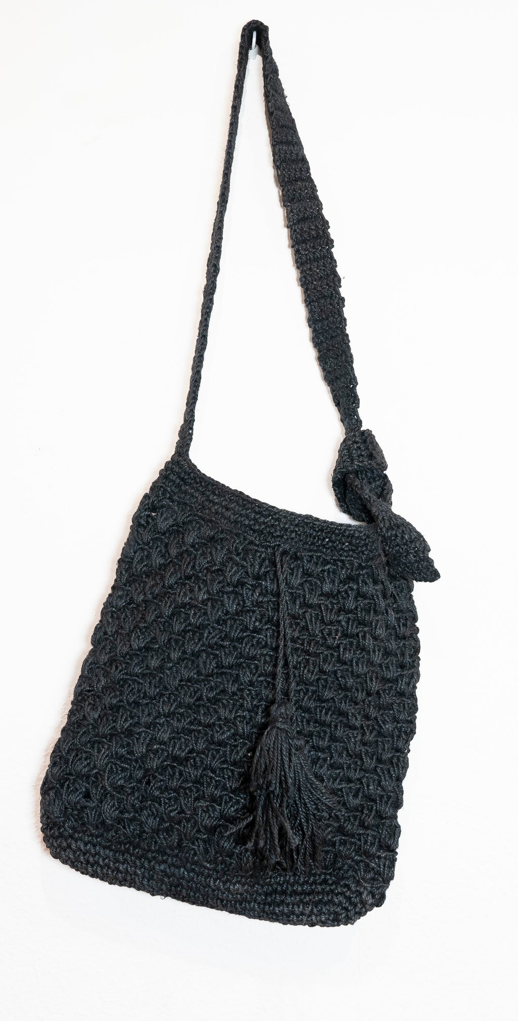 CROCHET JUTE NEGRO