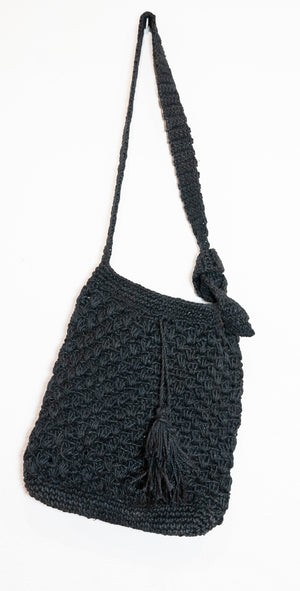 CROCHET JUTE NEGRO