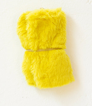 Puffy pouch amarillo