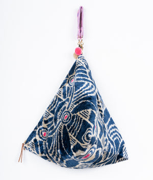 SILKWORM COCOON AZUL Y ROSA