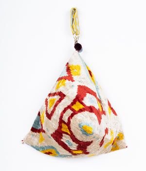 SILKWORM COCOON ROJO Y AMARILLO