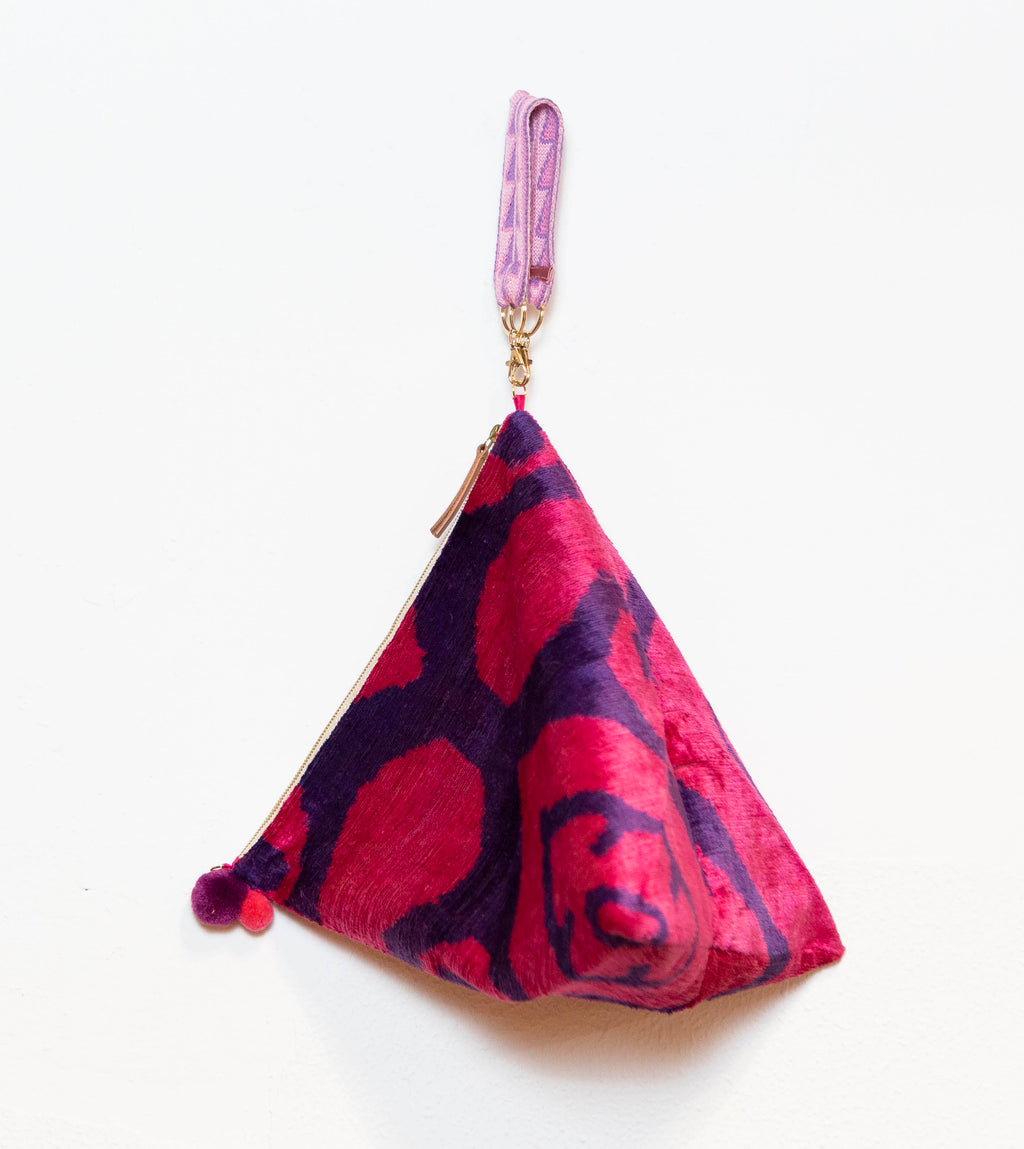 SILKWORM COCOON PINK AND PURPLE