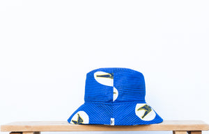 AFRICA HAT AZUL Y BLANCO