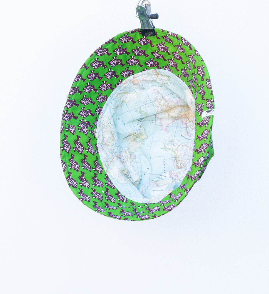 AFRICA HAT VERDE Y BLANCO