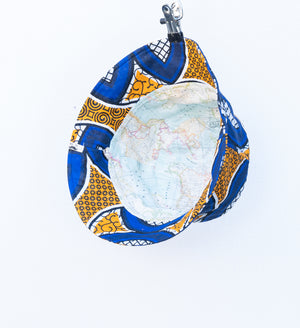 AFRICA HAT AZUL Y AMARILLO