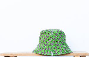 AFRICA HAT VERDE Y BLANCO