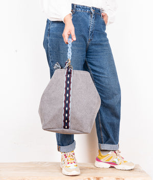 SUPER BAG ETHNIC GRIS