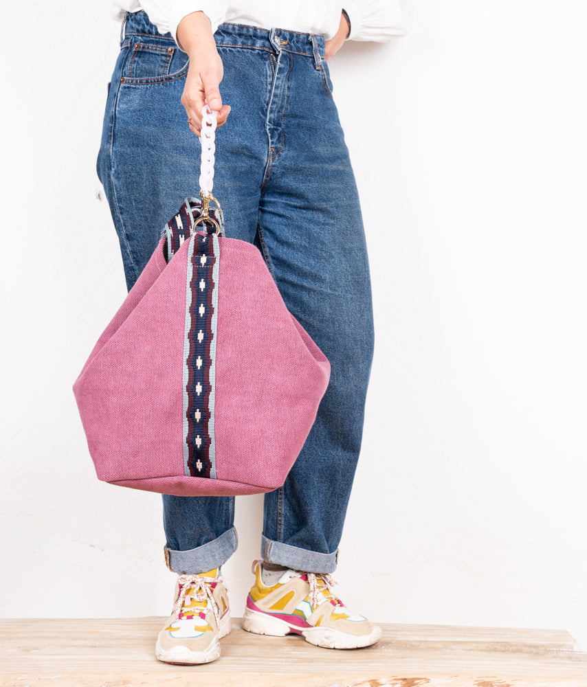SUPER BAG ETHNIC BERENJENA