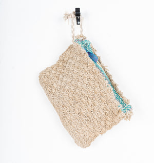 CROCHET JUTE NATURAL ÉTNICO