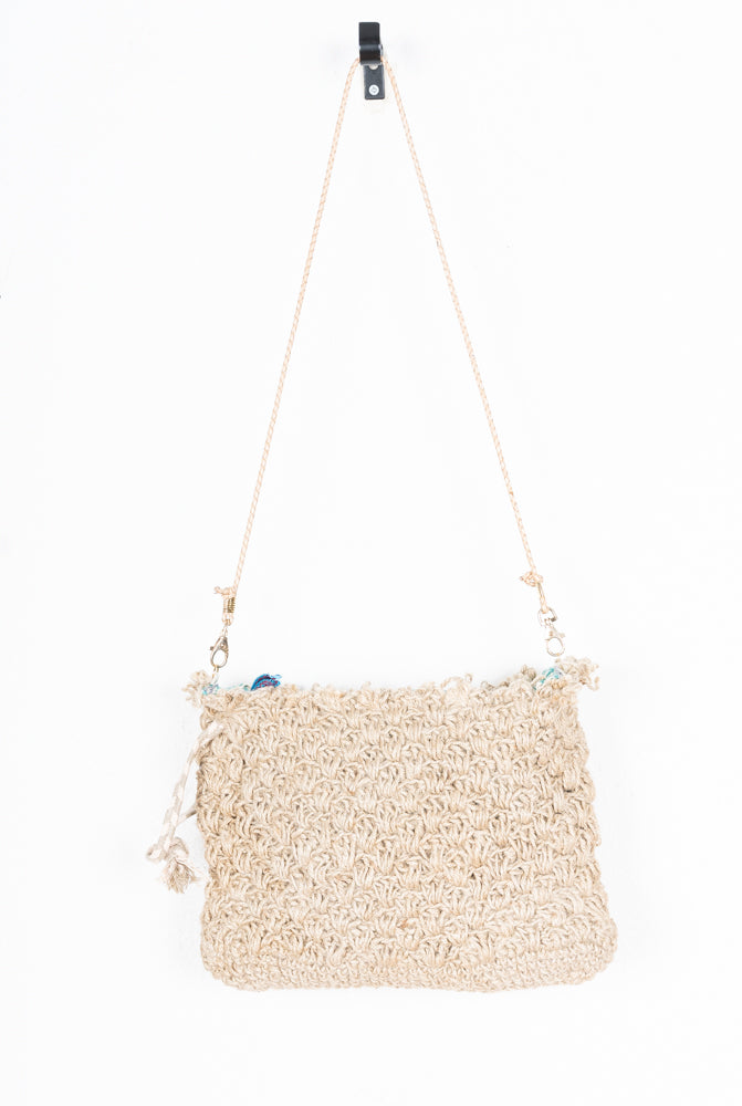 CROCHET JUTE NATURAL ÉTNICO