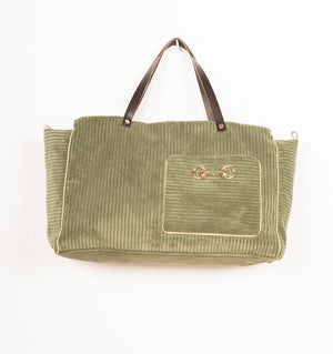 SEVENTIES SHOPPER VERDE