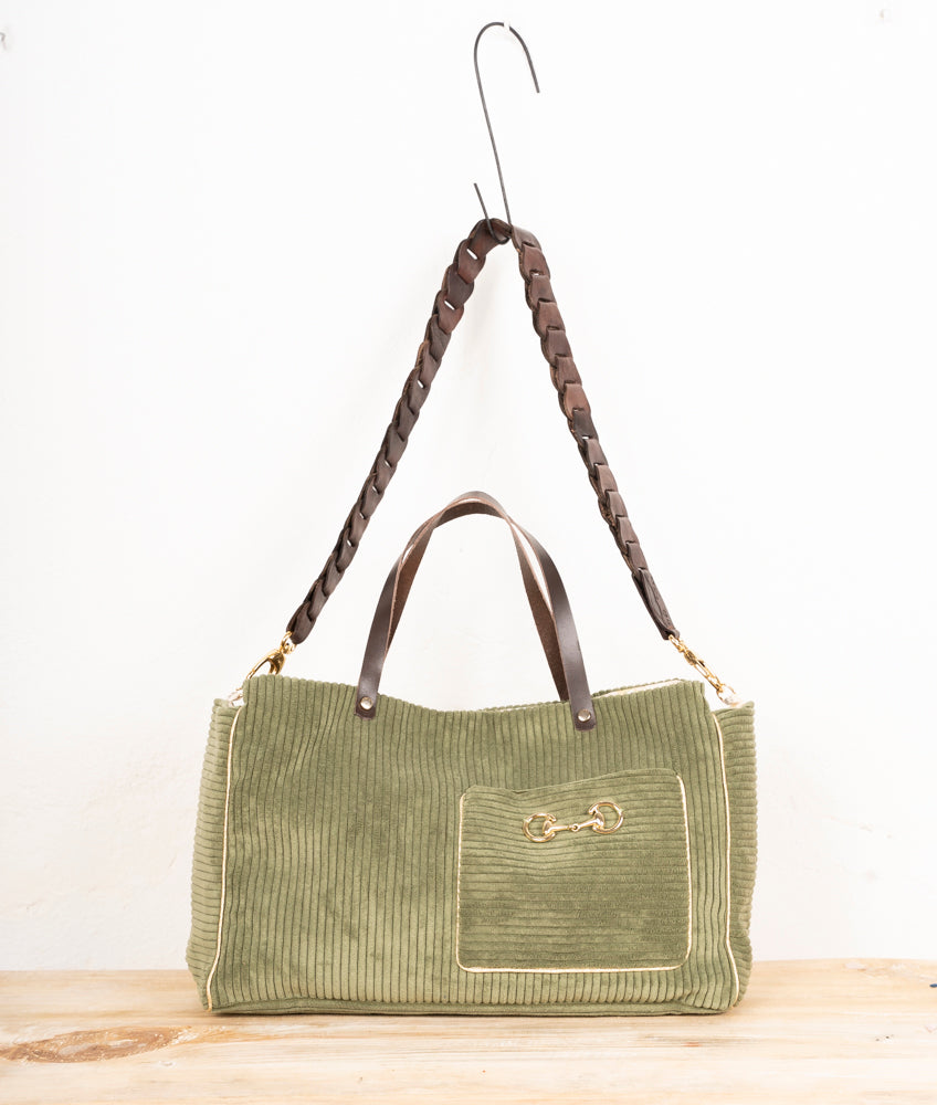 SEVENTIES SHOPPER VERDE