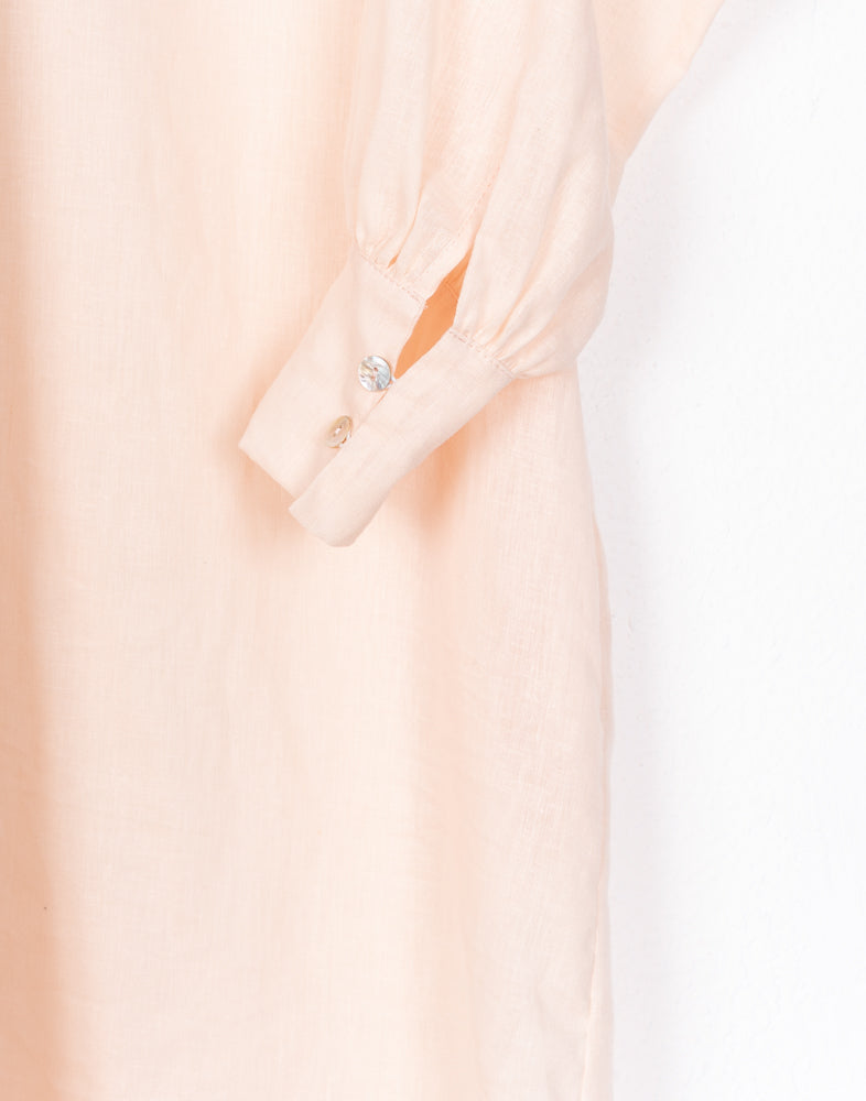 VESTIDO  MIDI Y PUÑO NUDE